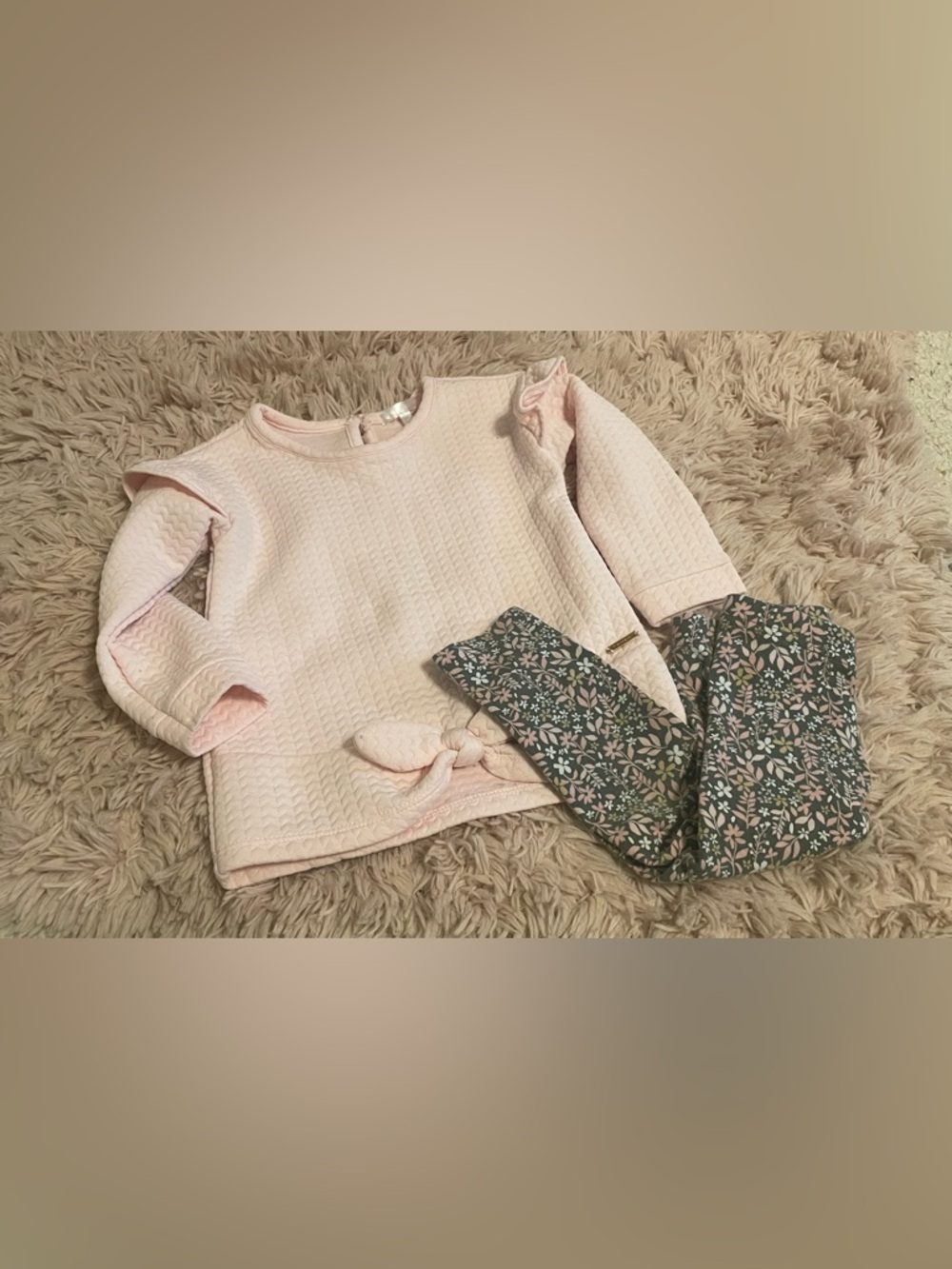 Adorable Girl’s Pink Toddler Outfit – Size 2T